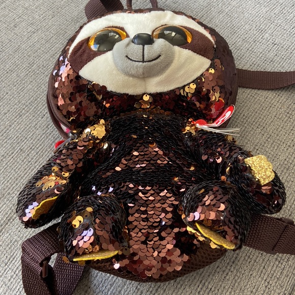 Ty fashion sloth sequins backpack for kids - Picture 8 of 8